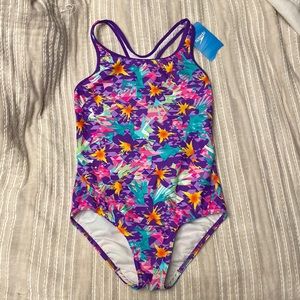 NWT Girls Speedo Swimsuit Size 14
